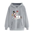 thumbnail image 1 of WILLBEST Sudadera con Capucha para Mujer, Estilo Navideño Otoño/Invierno, con Cremallera y Capucha Gruesa Grande, 1 of 3