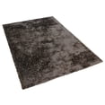 thumbnail image 3 of Rugsotic Carpets Hand Tufted Shag Polyester Eco-Friendly Area Rugs - 3'11''x5'7'', Rectangle, Dark Brown Beige, Plain Solid Design, High Pile Handmade Anti Skid Rugs for Living Room, K00111, 3 of 6