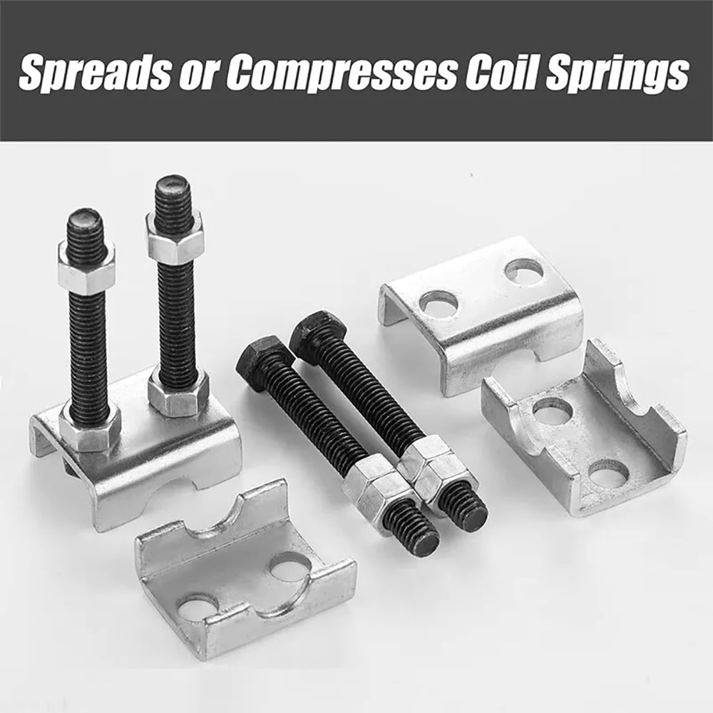 4PCS Coil Spring Spacer, 2 Way Adjustable Compressor Tool US