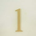 thumbnail image 1 of Package of 1, "1" 8 Inch X 3/4" MDF Numbers In The Times New Roman Font | Thick For Art & Craft Project, Made in USA, 1 of 1