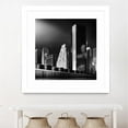thumbnail image 2 of Giant Art 30x30 Skyline Matted and Framed in White, 2 of 3