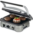 thumbnail image 3 of Grill Griddler Cuisinart 5 en 1 con accesorio para gofres GR-4N, 3 of 6