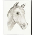 thumbnail image 2 of Great Art Now Ivory Stallion by Annie Warren 2 Piece Canvas Art Set Each 12W x 15H, 2 of 3