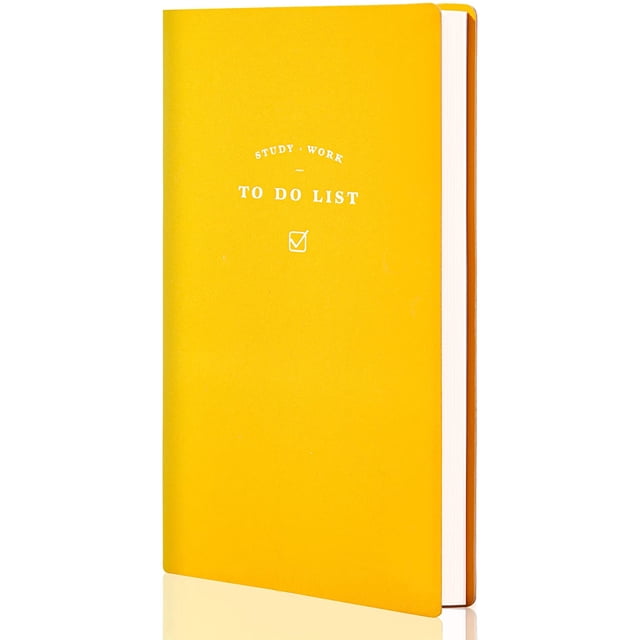 to Do List Notebook Pocket to Do List Notepad Daily Things to Do Notepad Small Check List with Lined Paper 3.8" x 7.0", Morandi Green-Macaron Yellow