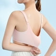 thumbnail image 6 of Women's Seamless Front Zipper Large Stretch Fixed Cup Lift Plus Size Bra Without Underwire Sports Bra with Support Women's Sports Bras Women Sports Bra High Support Large Bras for Women Support Sports, 6 of 8