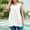 White, variant on Abomasnow Plus Size Tank Tops for Women Loose Fit Sleeveless Crew Neck Long Vests Women's Summer Tanks Black L