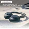 thumbnail image 4 of Sony WH-CH720N Over-Ear Noise Cancelling Wireless Bluetooth Headphones – Black - Open Box, 4 of 6