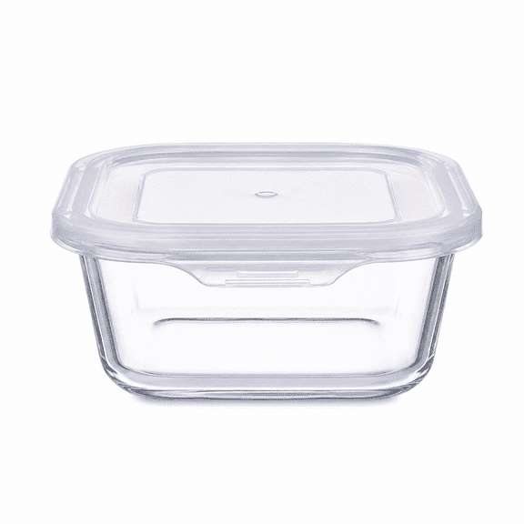 Con-Tact Square Glass with Easy Snap Lid -2.2c