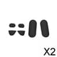 thumbnail image 1 of 2x Almohadilla De Silicona Antideslizante 6 En 1 Kit De Accesorios Para PS VR2 Gaming Gamepad Grip 2 piezas, 1 of 10