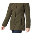 thumbnail image 3 of Free Country Women's Parka Coat With Attached Faux Fur Hood Green Size Medium, 3 of 3