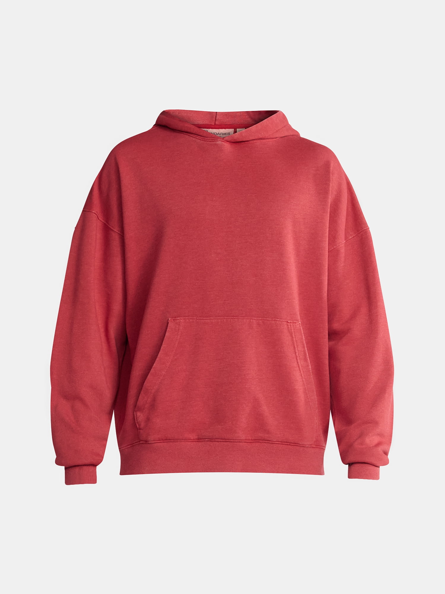 No Boundaries Oversized Hoodie with Long Sleeves, Men's & Big Men's