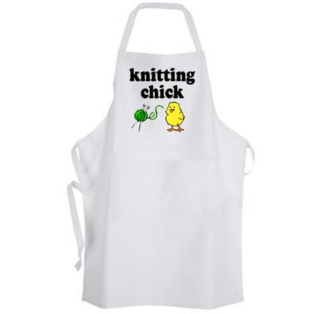 

Aprons365 - Knitting Chick – Apron - Girly Girl Knit Yarn Cute