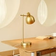 thumbnail image 3 of Lámpara de escritorio ajustable Lamp GLOBE de latón mate de 18 pulgadas, 3 of 9