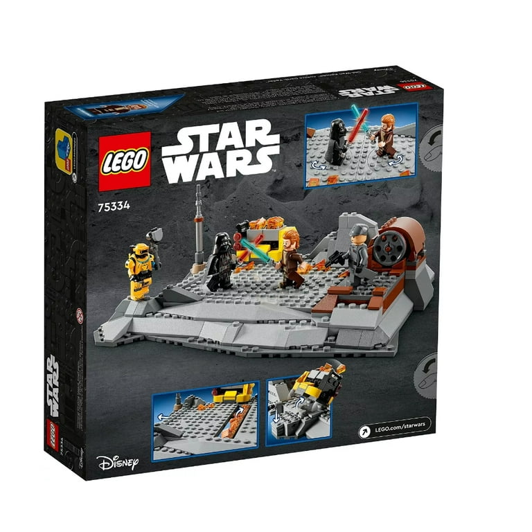 Star Wars Obi-Wan Kenobi vs. Darth Vader 75334 Building Set, 408