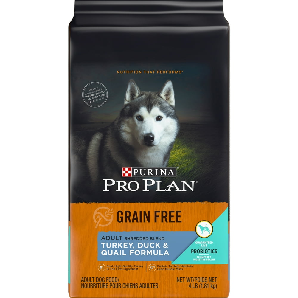 Purina Pro Plan Probiotics, Grain Free, High Protein Dry Dog Food
