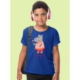 thumbnail image 2 of Be Happy! Hippo T-Shirt Juniors -Image by Shutterstock,  Medium, 2 of 4