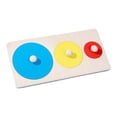 thumbnail image 2 of Xuanheng Preschool Early Learning three dimensional Three Holes Round, 2 of 6