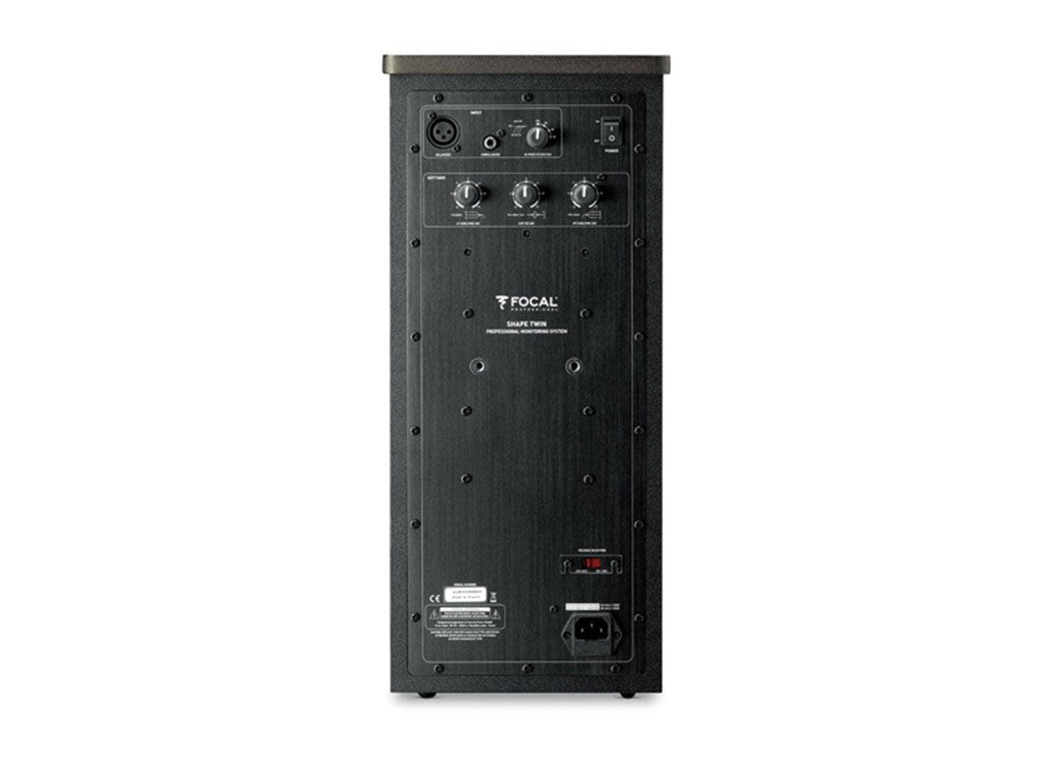 Shape Twin Dual 5 inch Powered Studio Monitor with Passive Radiators