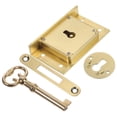 thumbnail image 2 of 1 Set of File Cabinet Lock Secure Drawer Lock Brass File Wooden Box Safety Lock Replacement, 2 of 9