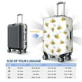 thumbnail image 6 of Haiem Bee Luggage Cover Printed Suitcase Covers for Luggage Elastic Washable Suitcase Protector Fits 18-32 Inch Luggage-X-Large, 6 of 9
