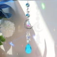 thumbnail image 3 of Tmvgtek Crystal Diamond Wind Chimes Metal Hexagon Star Moon Adornos Decoración (Azul) Tmvgtek Oficina Multiescena Multifunción, 3 of 8