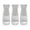 3pcs, variant on OIUR 3/5/10Pcs Plastic Vase Transparent Color Single Stem Vase Lightweight Smooth Reusable Vase Dining Table Decoration