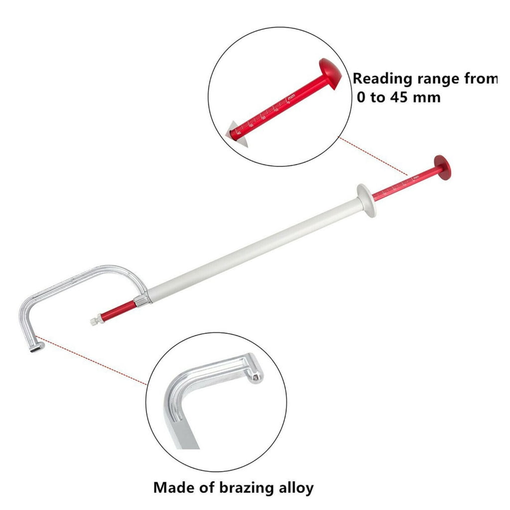 MOMOJIA Professional Brake Disc Thickness Caliper Ruler Measurement Tool For Repair Shop