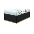 thumbnail image 5 of Meridian Furniture Monaco Black Fabric Twin Bed, 5 of 9