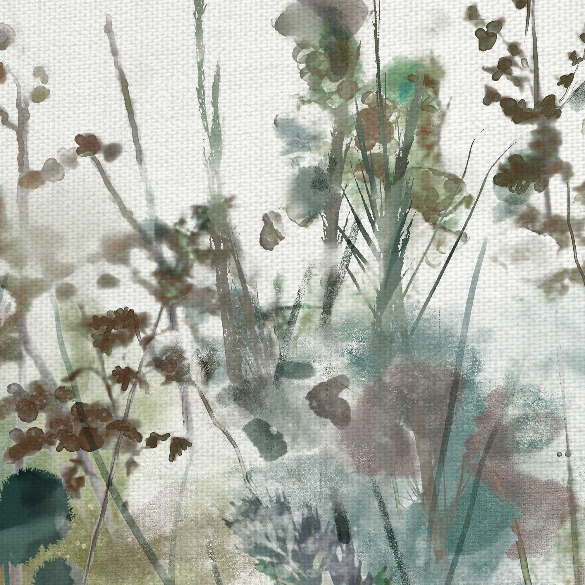 Masterpiece Art Gallery Autumn Reeds by Studio Arts Canvas Art Print 24" x 36"