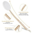 thumbnail image 3 of Lotion Applicator for Back, 7 Piece Set Back Cream Applicator, 2 in 1 Body Brush Back Scrubber for Self Application, 3 of 6