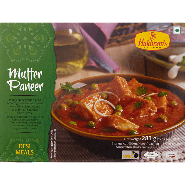 Haldiram Mutter Paneer, Hr Mutter Paneer
