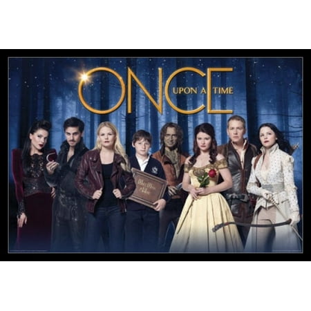 Once Upon A Time - Cast Poster Poster Print (The Best Posters Of All Time)
