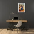thumbnail image 3 of West, Ronald 17x24 White Modern Wood Framed Museum Art Print Titled - Harvest Girl I, 3 of 4