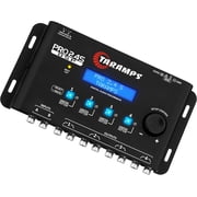 Taramps Pro 2.4S DSP Crossover full Digital Signal Processor and Equalizer with sequencer 15-band Graphic Equalization 12 preset EQ 2-Channel in and 4-Channel Out