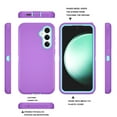 thumbnail image 2 of Njjex for Samsung Galaxy S23 FE 5G 1102-4939-PU Shockproof Rugged Bumper Cell Phone Case, Purple, 2 of 7