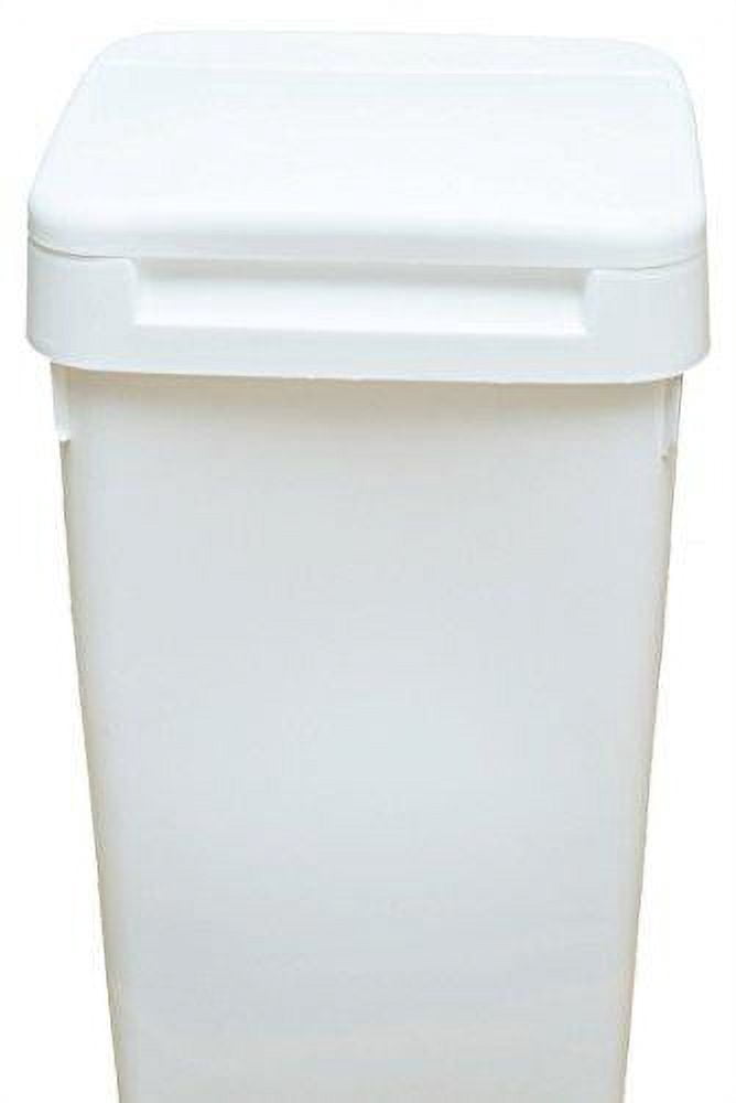 Sturdy Plastic Easy to Clean Flip Top Cloth Diaper Pail or Trash Can