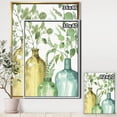 thumbnail image 2 of Mixed Botanical Green Leaves IX - Cottage Framed Canvas, 2 of 3