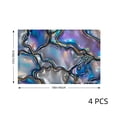 thumbnail image 4 of Joocar Abstract Marble Pattern Table Mats Set Of 4 For Home Kitchen Table Decor 12x18 inch, 4 of 5
