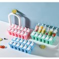 thumbnail image 3 of Silicone Popsicles Molds, Homemade ICE Popsice Molds Food Grade BPA-Free with Popsicles Maker Sticks , Popcycle Maker (12 Cavity), 3 of 3