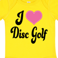thumbnail image 4 of Inktastic I Love Disc Golf Boys or Girls Baby Bodysuit, 4 of 5
