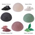 thumbnail image 4 of Esponja Konjac, Esponjas faciales, Esponja 100% natural Caliente Natural Konjac Konnyaku Fibra Lavado facial Limpiar Esponja Puff Exfoliante Herramientas para todo tipo Ecomeon no, 4 of 6