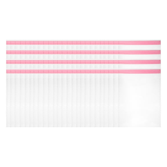 Unique Bargains 9 ㎛ 100 Pcs Lightweight without Hole Clear Self Sealing Bags for Treats 4.72"x5.91"