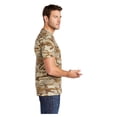 thumbnail image 3 of Port & Company Men's 5.4-oz 100% Cotton Camo Tee Shirt Desert Camo Small, 3 of 6