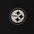 thumbnail image 2 of Men's Antigua  Black Pittsburgh Steelers-Daily Fused Full-Zip Jacket, 2 of 2