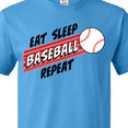 thumbnail image 4 of Inktastic Eat, Sleep, Baseball, Repeat T-Shirt, 4 of 5