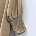 thumbnail image 4 of Wdgfv Elegant Arab Girls Abaya Hoodie Loose Long Dress Prayer Robe Clothing for Kids Comfortable Stylish Outfit Brown 5-6 Years, 4 of 6