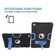 thumbnail image 6 of iPad 7th Generation Case Shockproof, iPad 10.2 Case with Stand, Allytech Dual Layer Full Protection Rugged Kickstand Armor Defender Impact Resistant Case Cover for Apple iPad 7th Gen,Black/Blue, 6 of 6