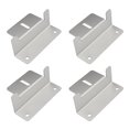 thumbnail image 4 of Soporte De Montaje Solar 4 Uds. Soportes En Z para Panel Solar, Kit De Tornillos De Soporte De Montaje para Panel Fotovoltaico De Aleación De Aluminio para Techo De Rejilla De Barco Y Remolque RV, 4 of 8