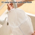 thumbnail image 5 of Multi-Use Cotton Straining Bags - Washable for Nut Milk/Tea/Herbs - Kitchen Essential (5 Count)-Large, 5 of 10