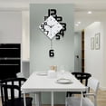 thumbnail image 2 of Wall Mounted Clock Wall Clock, Hanging Clock, Non Ticking Classroom Office For Home School, 2 of 8